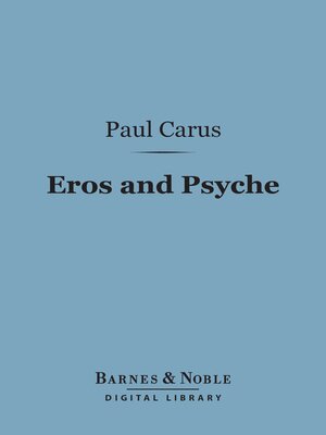 cover image of Eros and Psyche (Barnes & Noble Digital Library)